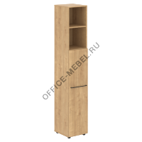 Шкаф колонка с глухой средней дверью на Office-mebel.ru