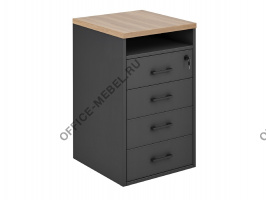 Тумба приставная 4 ящика EVL308 на Office-mebel.ru