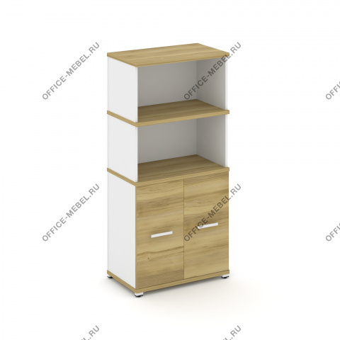 Распашной шкаф опорный/приставной с надставкой высокой CN.SOPR-004 A/B/W на Office-mebel.ru