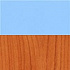 Двери средние к шкафам 843, 822 (комп. 2 шт.), 827-2 - ольха-голубой