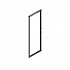 Дверь стеклянная "сатин" в алюминиевой рамке (1 шт) V - 4.4.1 на Office-mebel.ru 1