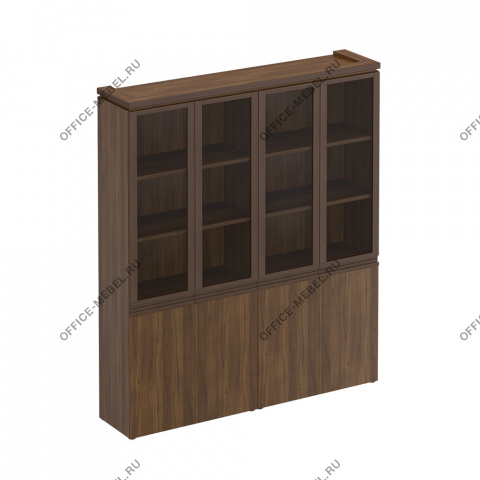 Шкаф для документов со стеклянными дверями МК 360 ДА на Office-mebel.ru