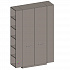 Гардероб с боковыми стеллажами JNS933.U727 на Office-mebel.ru 1
