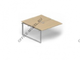 Приставной стол «Bench» с врезным блоком LVRO12.1416-2 на Office-mebel.ru