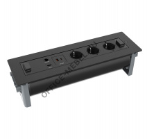 Solo Into+ вр.поворот. бл. р-к ЧЕРНЫЙ на Office-mebel.ru