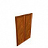 Пара средних деревянных дверей для шкафа 1182 на Office-mebel.ru 1
