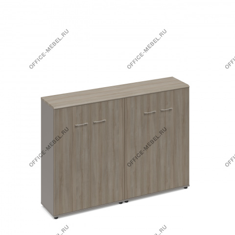 Шкаф средний комбинированный закрытый МР 9392 на Office-mebel.ru