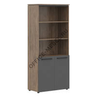 Шкаф с 1 комплектом глухих малых дверей MHC 85.5 на Office-mebel.ru