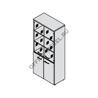 Шкаф комбинированный 72H002 на Office-mebel.ru