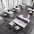 Бенч-система стол на металлокаркасе								 на Office-mebel.ru 7
