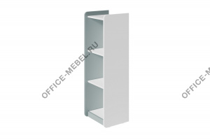 Стеллаж торцевой средний П/Л ART401L.U604	 на Office-mebel.ru