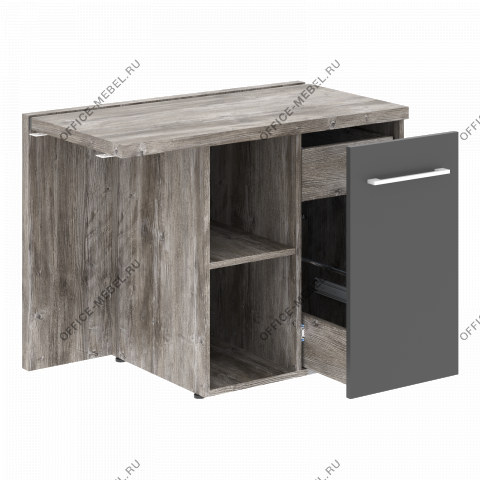 Тумба приставная левая MCRT 1055 L/P на Office-mebel.ru