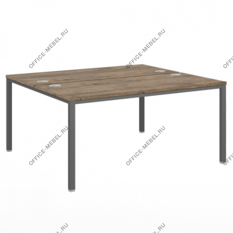 Стол на металлокаркасе тандем V-42 на Office-mebel.ru
