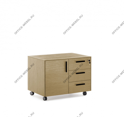 ENZO Тумба 3 ящика, 1 дверь 109 502 ECL-L 01 на Office-mebel.ru