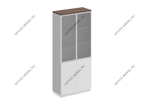 Шкаф для документов со стеклянными дверьми СИ 308 на Office-mebel.ru