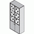 Шкаф комбинированный NL328.D на Office-mebel.ru 1