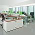 Рабочая станция на опорах КВ 1403-3 БН на Office-mebel.ru 6