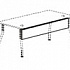 Фронтальная экран-плита (к столам с изогнутыми металлическими ногами) Fansy F0011 на Office-mebel.ru 1
