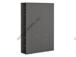 Гардероб с боковыми стеллажами JNO933.ANT	 на Office-mebel.ru