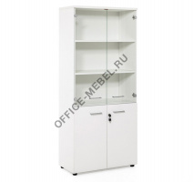 TOUR Шкаф комбинирован. 80*182 80H009 W3 alum на Office-mebel.ru