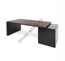 RENZ Стол письм. с оп.тумбой 104 102 ECL BL на Office-mebel.ru