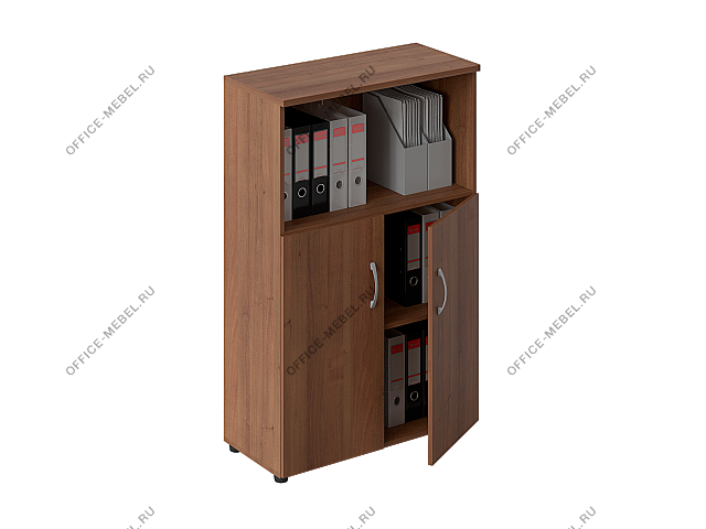 Шкаф средний полузакрытый 22/28-2 на Office-mebel.ru