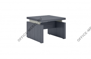 Журнальный стол с кожаной вставкой  в цв. Муссон AN801.KZMUS на Office-mebel.ru
