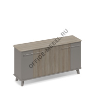 Шкаф низкий закрытый греденция ТМ 341 на Office-mebel.ru