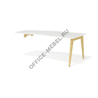 Стол руководителя (для установки на опорную тумбу) Rem-200.1 R/L на Office-mebel.ru