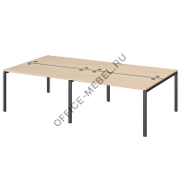 Бенч двойной на 4рм АМБ-002-4	 на Office-mebel.ru
