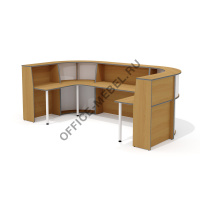 Стойка администратора порами А-80 (x2) + А-90 (x2) + А-140 + L-710 (х4) на Office-mebel.ru