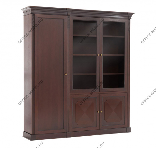 DOGE Шкаф комбинир+гард. L216 106 504.510/601.602 WAL на Office-mebel.ru