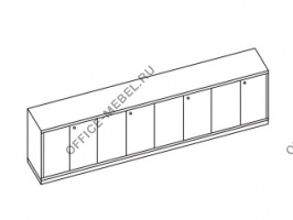 Книжный шкаф PVFALT-B5 на Office-mebel.ru