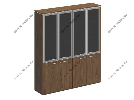 Шкаф для документов со стеклянными дверями ВЛ 360 ДТ на Office-mebel.ru