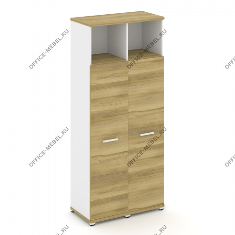 Шкаф две узкие секции, 5 ниш (Два фасада ЛДСП 4 ниши ), CN.STU-526 A на Office-mebel.ru