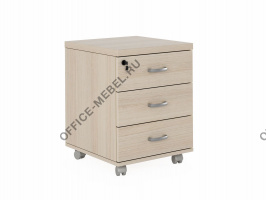 Тумба подкатная 3 ящика FLS207.L на Office-mebel.ru