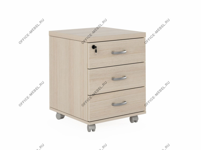 Тумба подкатная 3 ящика FLS207.L на Office-mebel.ru