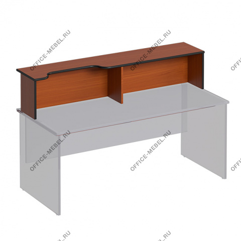 Надстройка к столу с вырезом л\п ДР 474 на Office-mebel.ru