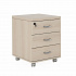 Тумба подкатная 3 ящика FLS207.L на Office-mebel.ru 1