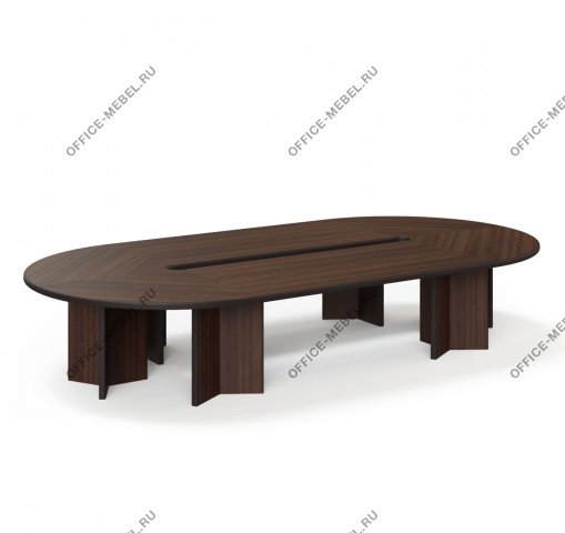 LEGNO Стол переговоров 416х216 ОРЕХ LEGNO Conference table 416x216 WA на Office-mebel.ru