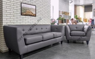 Роман (Roman) - Мягкая мебель для офиса из материала Эко-кожа из материала Эко-кожа на Office-mebel.ru