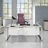 Стол с тумбой под системный блок Gloss Line НССБ-О.995 на Office-mebel.ru 2