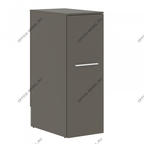Тумба с выдвижной секцией	EDMS 120, Мокко на Office-mebel.ru