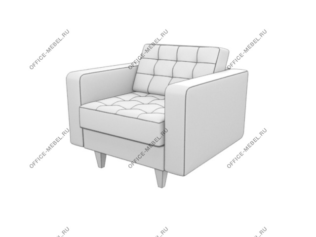 Мягкая мебель для офиса Кресло Kos1-2 на Office-mebel.ru