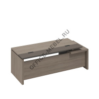 Стол руководителя с кабель-каналами правый РС 0106 на Office-mebel.ru