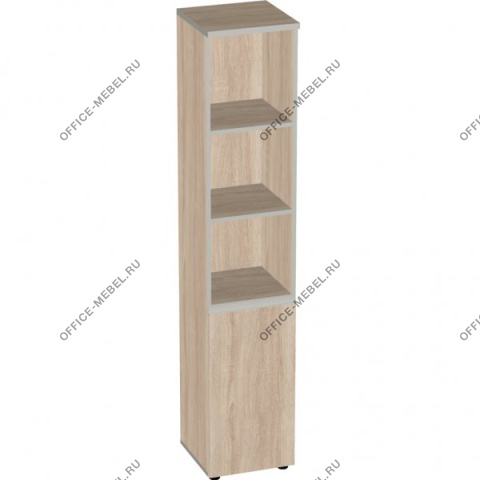 Шкаф высокий узкий полуоткрытый (левый) V-2.6+4.0.1L на Office-mebel.ru