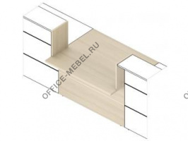 Модуль промежуточный с молдингом	FLLMI080 на Office-mebel.ru