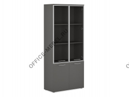 Шкаф высокий комбинированный JNO931.ANT на Office-mebel.ru
