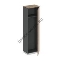 Шкаф 60 для одежды узкий СИ 305 на Office-mebel.ru