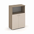 Шкаф средний широкий (2 низких фасада ЛДСП) ES.ST-2.1 на Office-mebel.ru 1